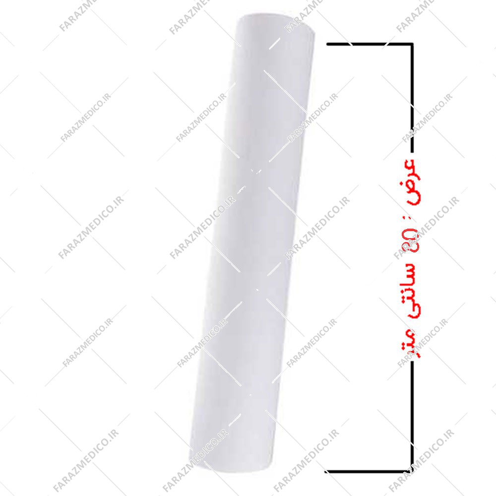 رول ملحفه یکبار مصرف عرض 80